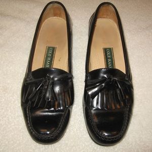 Cole Haan Mens Tassel Loafers Shoes size 13D Black